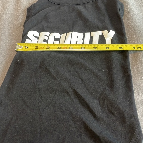 Small dog breed, size Large Security Tee Shirt Costume - Picture 4 of 8